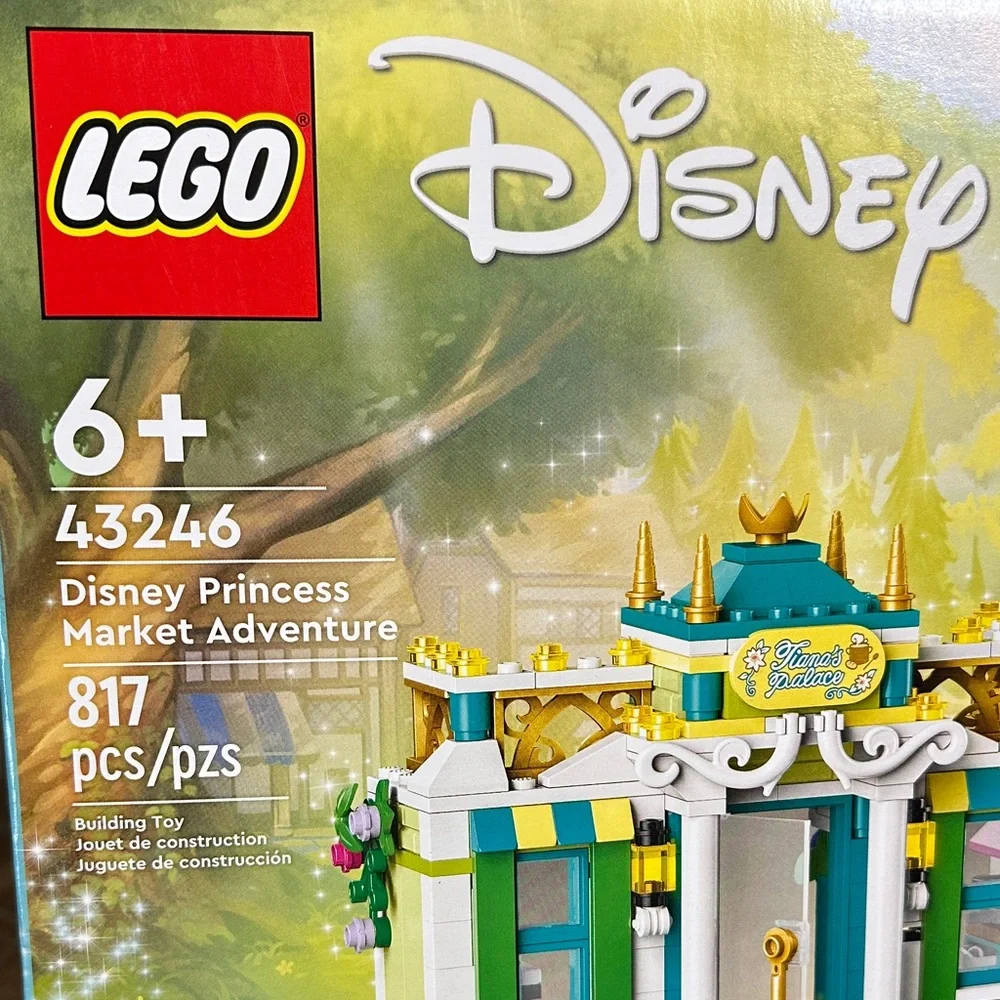 LEGO Disney Princess Market Adventures 817 pcs Sealed 6+ NEW Ariel Cinderella + - Picture 13 of 15